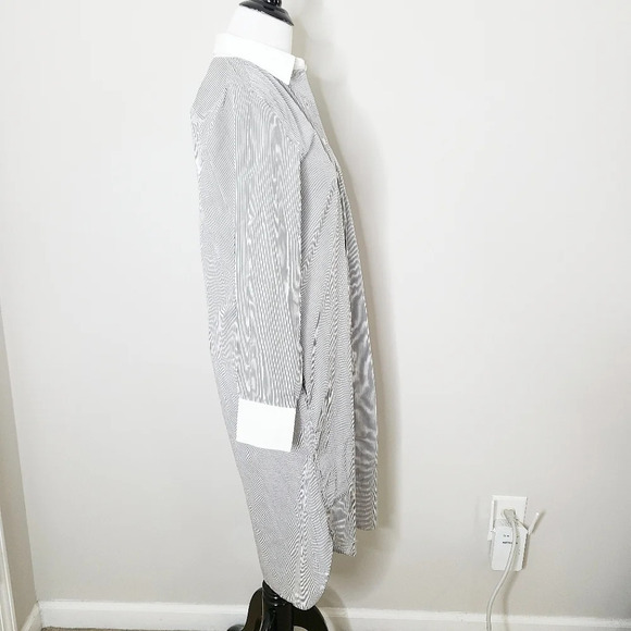 NWT J. Crew Classic Fit Crisp Cotton Poplin Shirtdress 0 - Picture 3 of 7